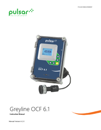 Thumbnail of document Manual - OCF 6.1 Open Channel Flow & Tank Level Meter